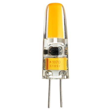 Sunlite LED Single Ended G4 Bi-Pin 1.5W Light Bulb (G4) Base 3000K Warm White, 5PK 80861-SU